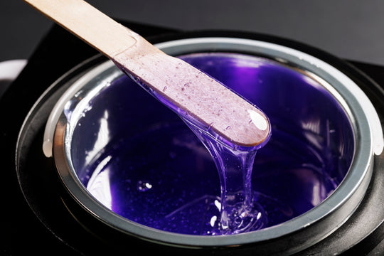 PURPLE WAX BEANS   ✅ Unisex  🇮🇹 Made in Italy  🌿 Skin-Safe
