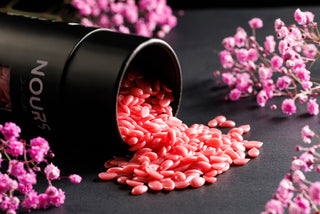 PINK WAX BEANS   ✅ Unisex  🇮🇹 Made in Italy  🌿 Skin-Safe